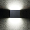 Außenleuchte LED-WANDLAMPE GARTO Graphit 8W 300lm 840 Neutral IP54 Kanlux
