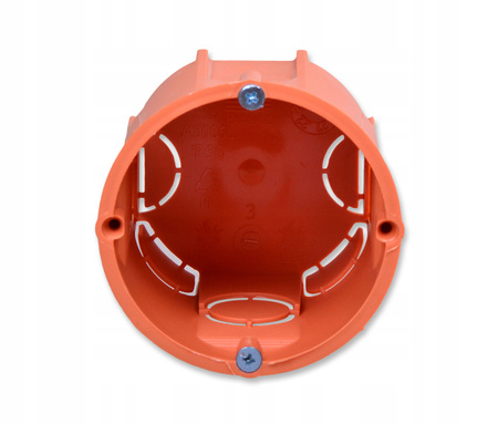 Tiefe Unterputz-Installationsdose mit PK60 PAWBOL-Schrauben