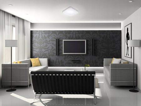 LED Deckenleuchte 33cm quadratische Deckenleuchte 3000K-6500K mit Sterneffekt