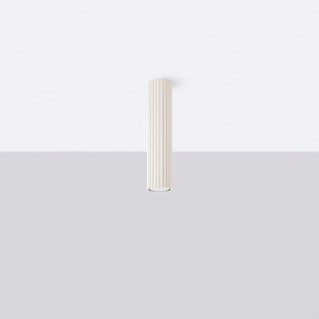 Tuba Spot GU10 Beige Carbon Deep Space SL-Deckenleuchte.1589 Sollux