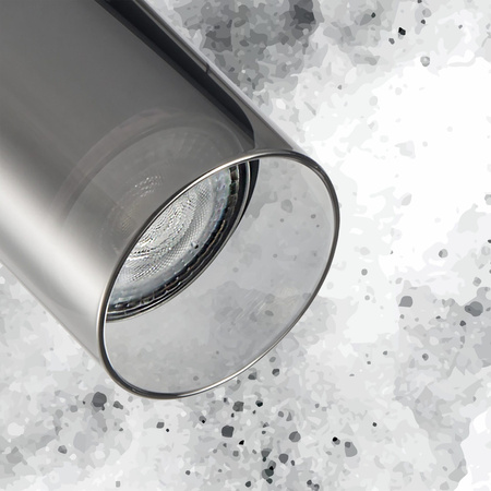 Wand- & Deckenstrahler 2x GU10 Schwarz SMOKY Sanico Goldlux