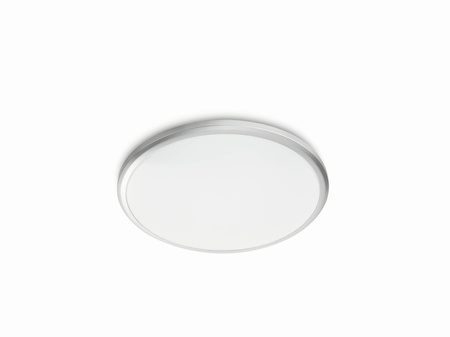 Plafond LED-Deckenanbauleuchte TWIRLY 12W 2700K 29cm Grau Rund PHILIPS