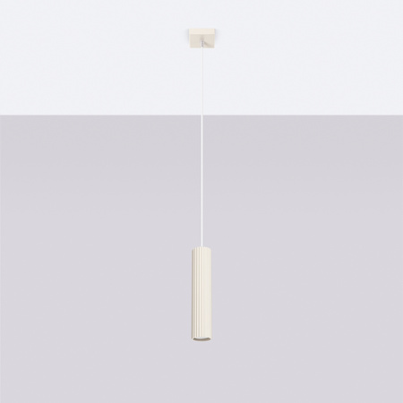 Hängelampe Tuba Spot GU10 Beige Carbon Deep Space SL.1592 Sollux