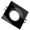 AQUA HALOGEN Leuchte fest quadratisch schwarz GU10 IP44
