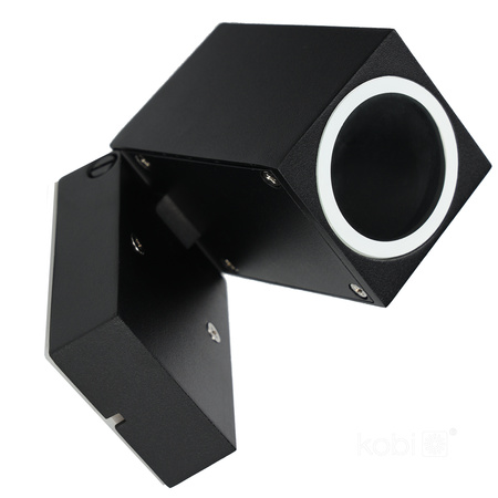 LED-Gartenlampe QUAZAR 15 GU10 IP44 KOBI ALUMINIUM SCHWARZ