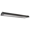 Industrielle lineare LED-Hochregallampe 150W 16500lm 5000 Cold 110° Schwarz IP65 Masterled