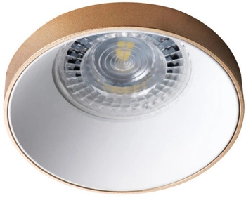 Halogen-Deckenleuchte SIMEN DSO MR16 GU10 gold-weiß Kanlux