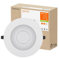LED-Panel bündig montiert Spot-Leuchte 14W 1600lm 4000K Neutral dimmbar Mesh White Downlight Ledvance