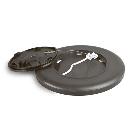 Plafond LED-Deckenleuchte Aufbauleuchte 18W 2000lm 4000K Neutral Schwarz Videx