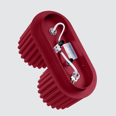 Aufputzmontage 2x GU10 Aluminium Burgund Aura Deep Space SL.1820 Sollux