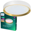 LED Plafond Deckenleuchte 24W 2800lm 4000K SceneSwitch Weiß|Gold Hanno Philips