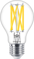 LED Lampen E27 A60 10,5 W = 100 W, 1521 lm, 2700 warmes Filament, PHILIPS, dimmbar