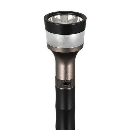 Handtaschenlampe LED-Taschenlampe Suchscheinwerfer Magnet USB Polizei taktisch VAYOX VA0074