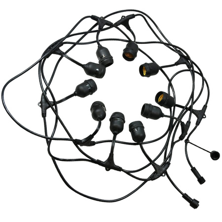 Gartengirlandenschnur 10 xE27 GOLDLUX (Polux)