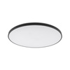 LED-Aufbau-Badezimmer-Deckenleuchte AGNES ROUND 8185 64W 4000K IP44 Schwarz Nowodvorski