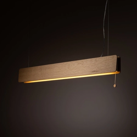 OSLO Hängelampe 7520 Nowodvorski Holz LED TUBE T8 Decke Hängend 3000K Warm 98 cm Skandinavisch