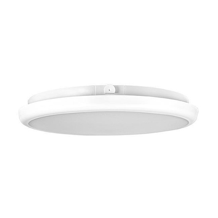 Plafond LED-Badezimmer-Deckenleuchte Anbau 22W 2200lm 4000K neutralweiß 120° Rund Weiß IP65 Midas Masterled