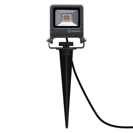 LED-Flutlicht 10W 800lm 3000K Warm IP65 Grau LEDVANCE GARDEN Flood Endura Drivable