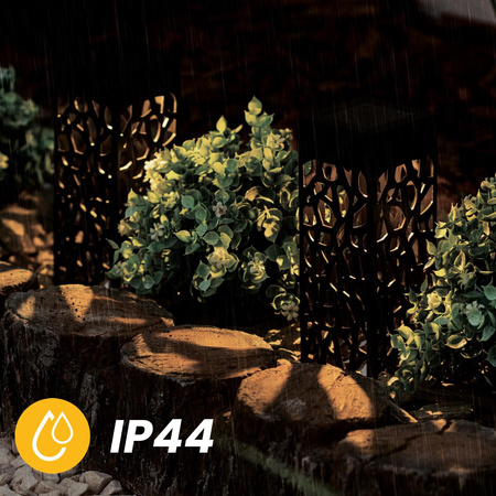 Solar-LED-Lampe, Solar Gitterpfosten IP44 3000K AZURE LUMILED