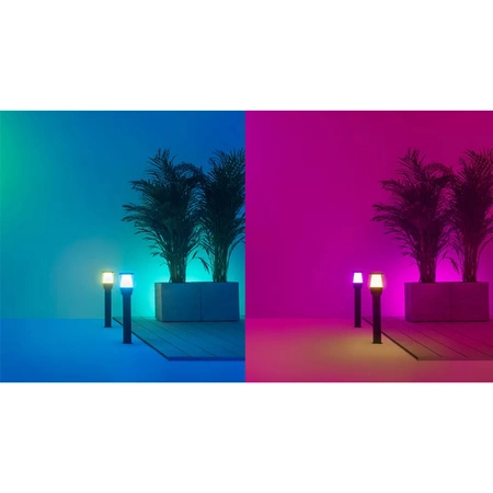LED-Gartenpfosten für den Außenbereich 4.8W RGB SMART WiFi WiZ