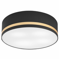 Plafond LED-Deckenleuchte GLORIA 4xE27 Schwarz Weiß LM-4.202 Lamkur