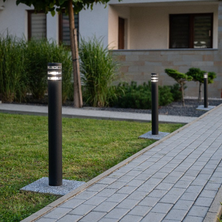 Garten Ständer E27 LED-Mast RINGO 80cm LUMILED