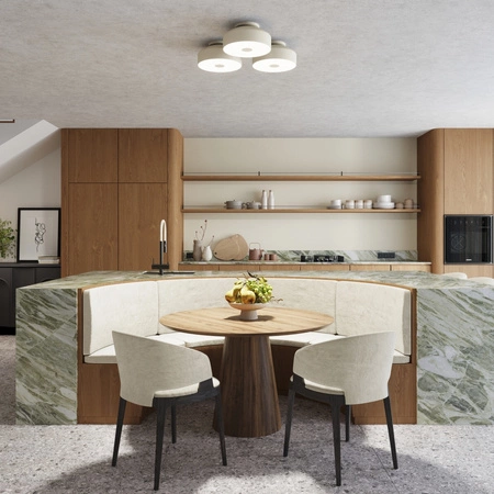 LED Plafond Deckenleuchte 4x E27 Beige OMIQ Crimson SL.1679 Sollux