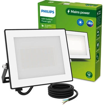 LED-Flutlicht Reflektor 30W 3200lm 3000K IP65 Schwarz Lois Philips