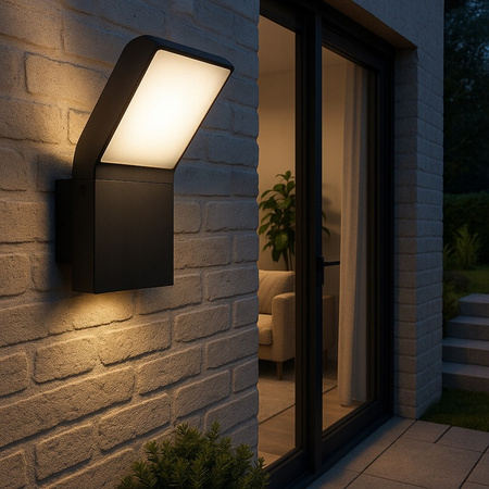 Garten-Wandleuchte LED-Außenleuchte 12W 4000K IP54