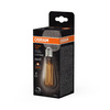 Dekorative LED-Lampe ST64 Edison E27 11W = 42W 500lm 1800K Warm 320° Smoke Filament Dimmbar Vintage 1906 Osram