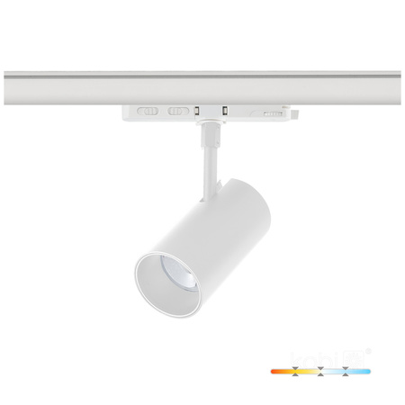 LED-Schienenstrahler 10W 900lm CCT 36° Weiß CRI90 Nextrack Core Kobi