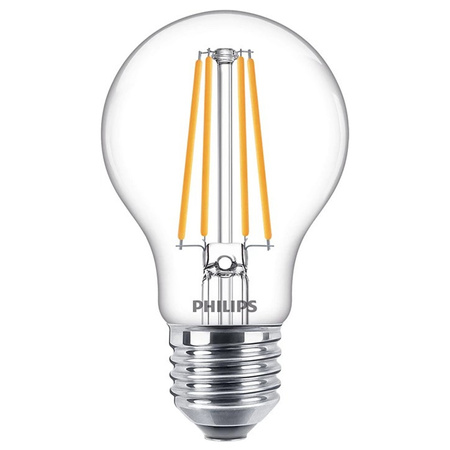 E27 A60 LED Lampen 8,5 W = 75 W, 1055 lm, 2700 K, warmes Filament PHILIPS