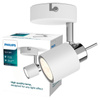 MERANTI GU10 Wandstrahler Beweglich Weiß PHILIPS