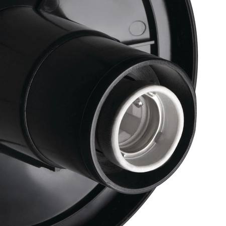 IDAVA KULA E27 IP44 25cm Weiß KANLUX Außenlampe für den gehämmerten Garten