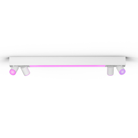 LED-Reflektor-Deckenleuchte 56.8W 4400lm IP20 Weiß und Farbe Ambiance RGB + TW Weiß Smart SMART Zigbee Bluetooth Centris Philips HUE