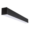 LED-Deckenleuchte 10W 50cm 1050lm 3000K Warm 90° Aufbauleuchte Schwarz Kanlux