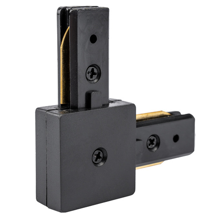 Eckverbinder für 1-Phasen-Stromschienen-System Schwarz LUMILED