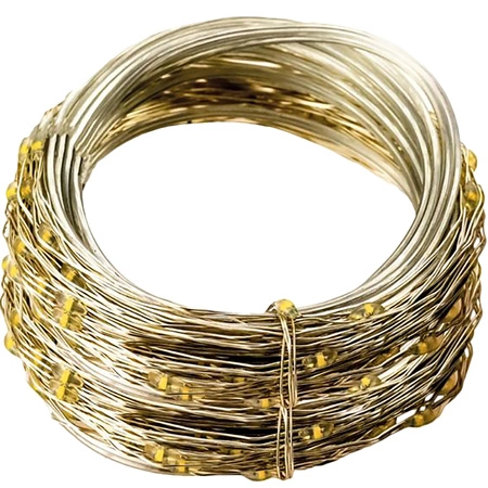 200x LED Solar Lichterkette, Außen Garten Lichterkette 21m 3000K warm+Fernbedienung PASSI LUMILED