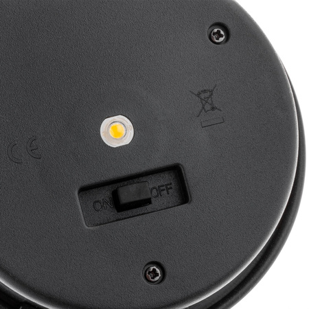 LED Solarlampe Outdoor Garten Standlaterne 3000K IP44 35cm Dämmerungssensor