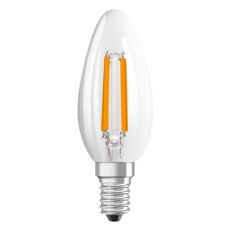 LED-Lampe B35 Kerze E14 1.2W = 25W 255lm 2700K Warm 330° 213lm/W CLASSIC ENERGY EFFICIENCY Osram
