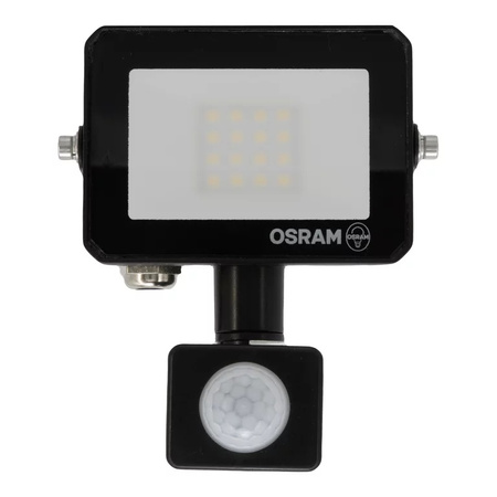 LED-Fluter Halogen-Außenstrahler 10W 6500K 900lm IP65 mit Bewegungs- und Dämmerungssensor FLOODLIGHT LUX OSRAM