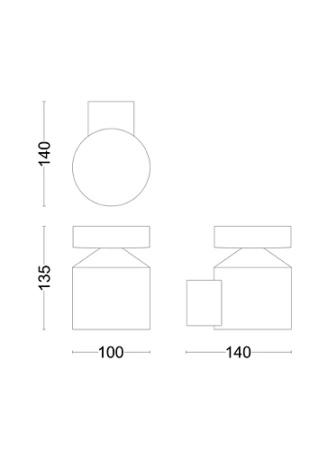 Garten LED Wandleuchte LAVEN 6W 4000K IP44 PHILIPS