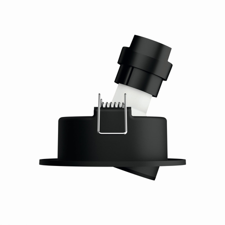 Halogen-Steckleuchte DONEGAL 3x GU10 rund beweglich satiniert PHILIPS