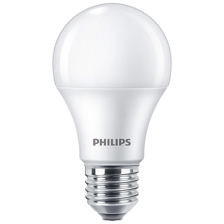 4x LED Lampen E27 A60 10W = 75W 1055lm 4000K Neutral Milk PHILIPS
