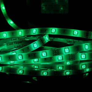 LED Streifen 14W RGB 150LED SMD IP65 5m + Controller + Netzteil