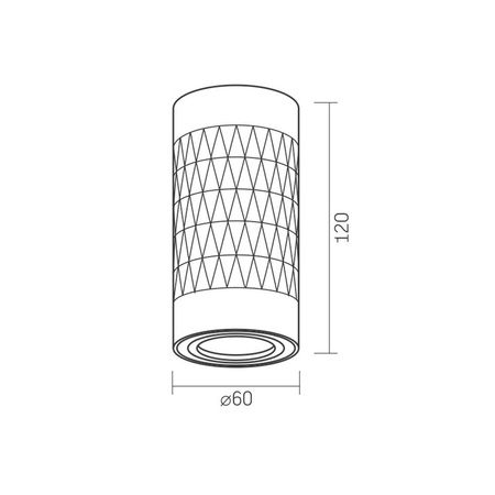Aufbauleuchte Deckenleuchte LED-Röhre GU10 VIDEOX