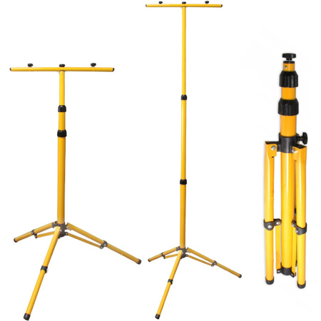 LED-Flutlicht ZUNA2 Halogenlampe 2x 30W 6500K auf Stativ + Kabel + Hermetischer Anschluss LUMILED