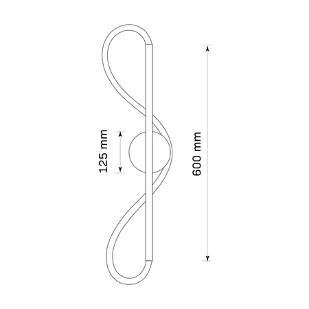 LED-Pendelleuchte 19W 2230lm 4000K Neutral Gold Emma Sanico Goldlux