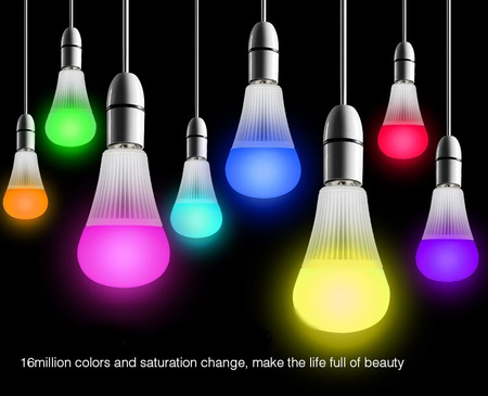 E27 LED Lampen 9W 850lm RGB+CCT WLAN Mi-Light - FUT012