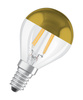 LED-Lampe P45 Ball E14 4W = 34W 380lm 2700K Warm 300° Gold Retrofit Glühfaden CLASSIC Osram